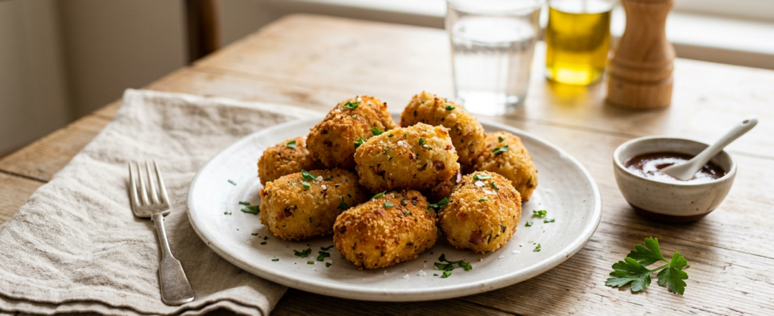 Croquetas caseras de jamón: la receta perfecta paso a paso