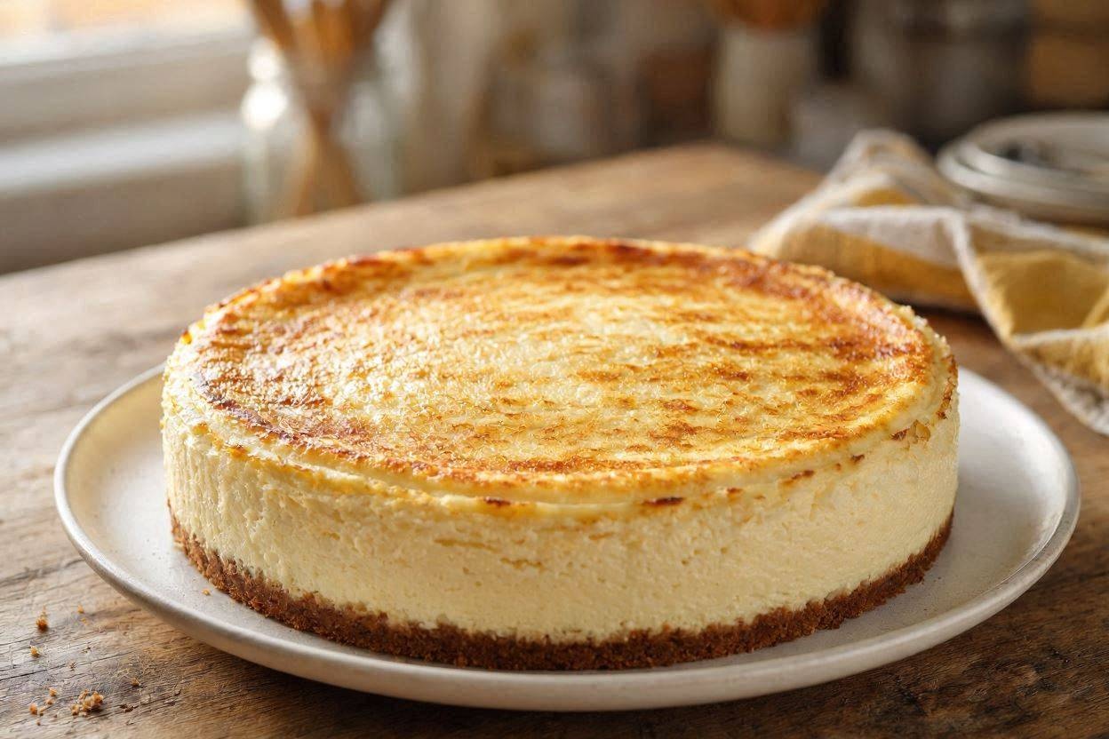 Tarta de queso casera: receta fácil y cremosa al horno