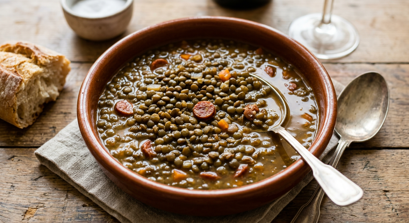 Lentejas caseras: receta tradicional española fácil y nutritiva