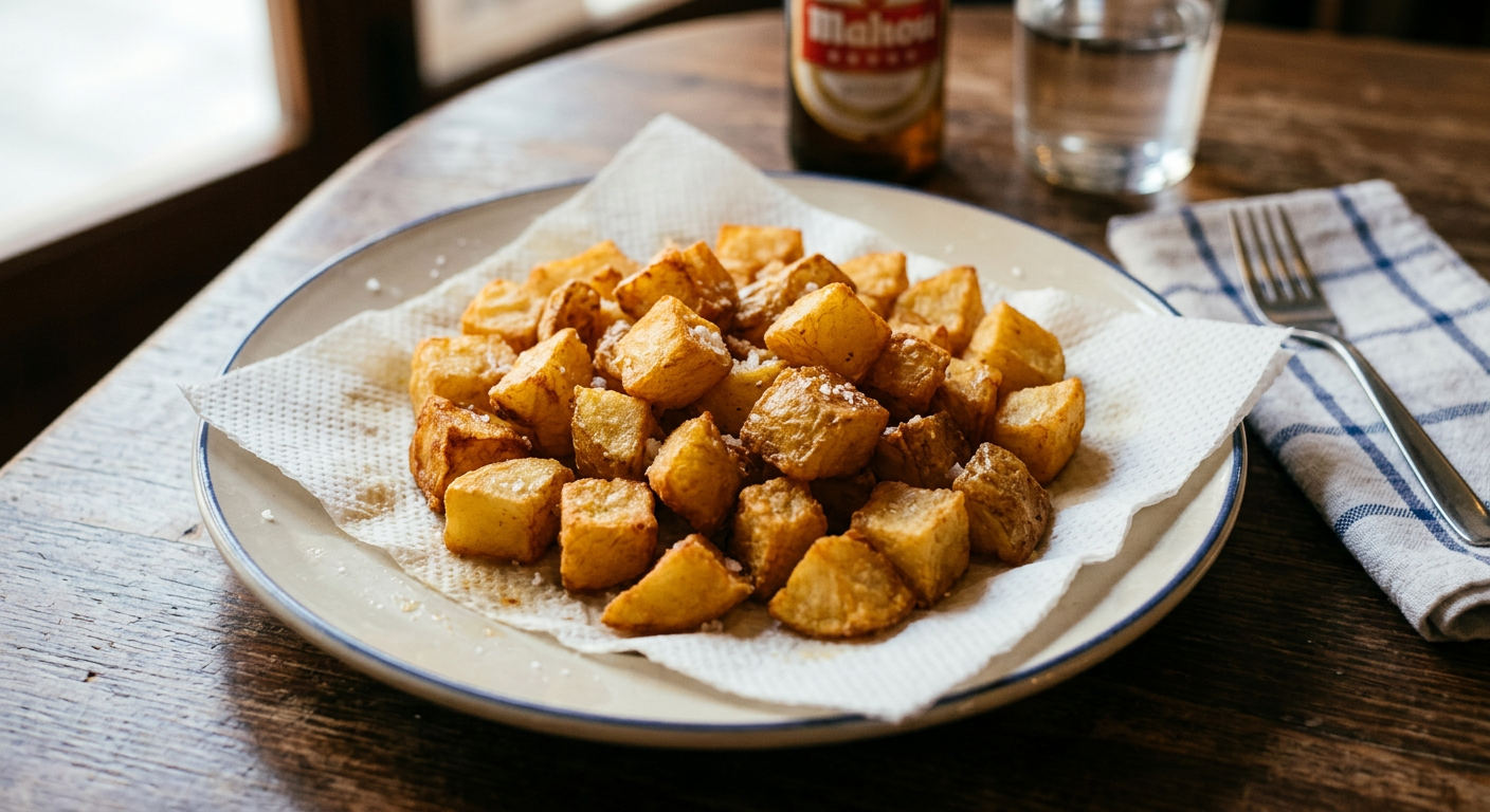 Patatas bravas caseras: receta crujiente con salsa brava